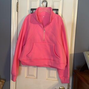 Pink XL Sweatshirt new no tags very cute